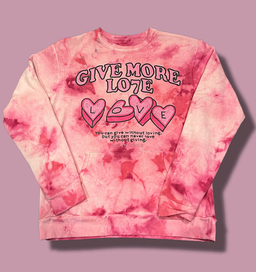 Give More Lo7e Crewneck